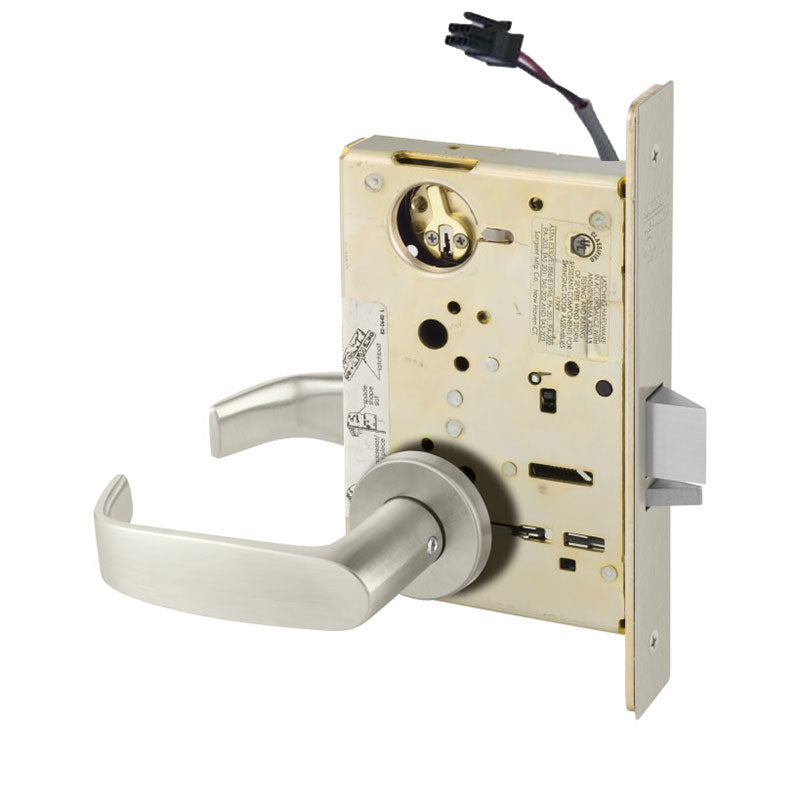 Sargent RX-LC-8205-12V-LNL Electrified Mortise Lock, Office or Entry Function, RX Switch, Less Cylinder