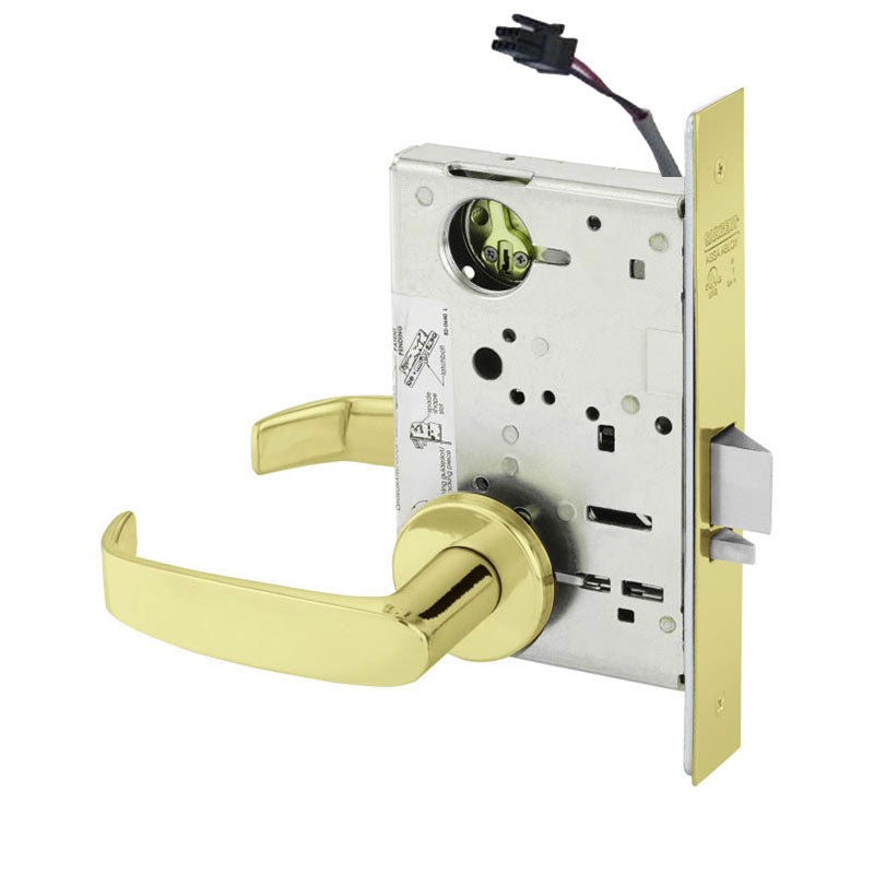 Sargent RX-LC-8205-12V-LNL Electrified Mortise Lock, Office or Entry Function, RX Switch, Less Cylinder