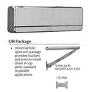 Sargent 1431-UH-DA-TB Powerglide Surface Door Closer, Delayed Action, UH Arm, Through Bolts, Universal Hold Open Arm